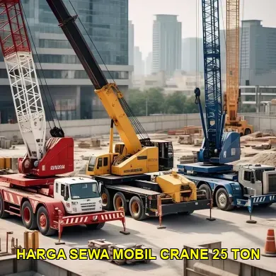 harga sewa mobil crane 25 ton